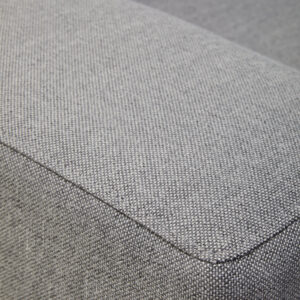 Toulon 3 Seat Grey Fabric Left Chaise Sofa
