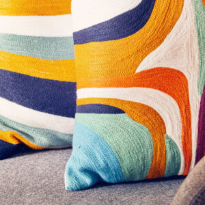Bosie Ozella Abstract Design Cushion