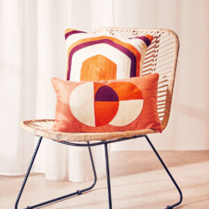 Bosie Ozella Hexagonal Multicolour Cushion