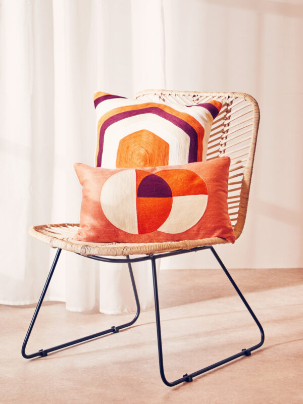 Bosie Ozella Hexagonal Multicolour Cushion