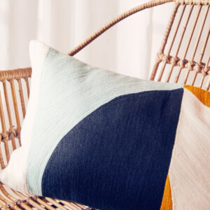 Bosie Ozella Multi Colour Rectangular Cushion
