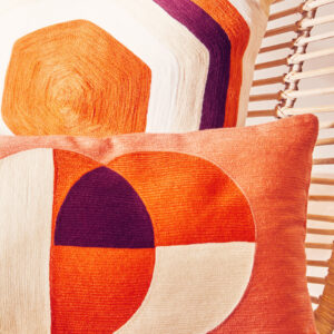 Bosie Ozella Multicolour Rectangular Cushion