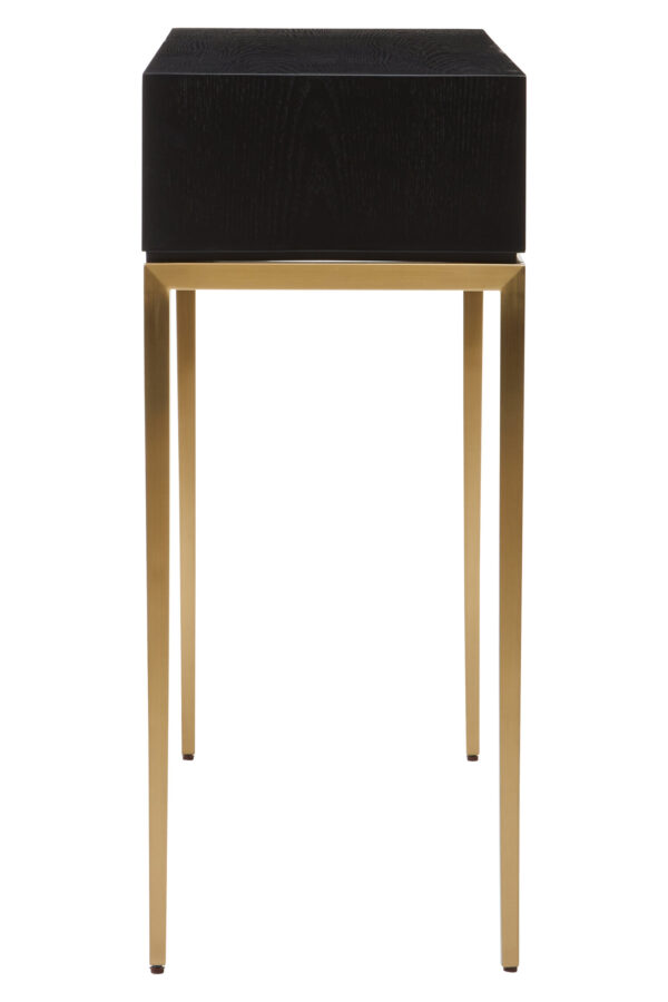 Deruta Shagreen Effect One Drawer Console Table