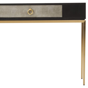 Deruta Shagreen Effect One Drawer Console Table