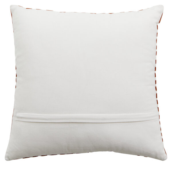 Bosie Ozella Rust and White Cushion
