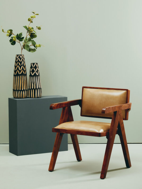 Buffalo Natural Leather Chair