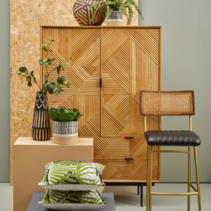 Bosie Ozella Botanical Green Cushion