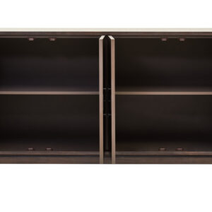 Dimaro Antique Grey Four Door Sideboard