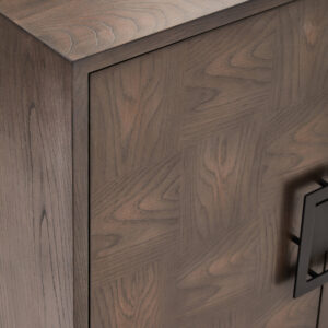 Dimaro Antique Grey Four Door Sideboard