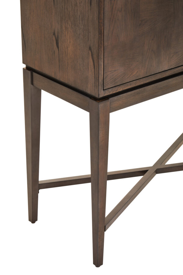 Dimaro Antique Grey Cabinet