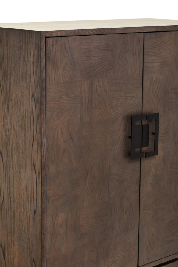 Dimaro Antique Grey Cabinet