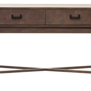 Dimaro Antique Grey Two Drawer Console Table