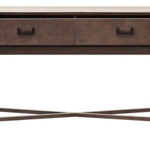 Dimaro Antique Grey Two Drawer Console Table