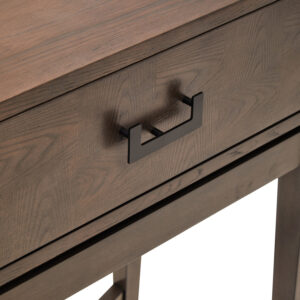Dimaro Antique Grey Two Drawer Console Table