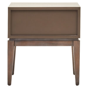Dimaro Antique Grey One Drawer Side Table