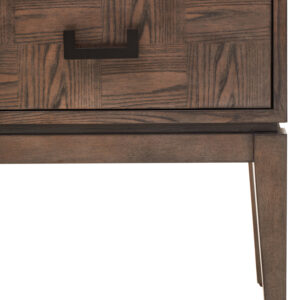 Dimaro Antique Grey One Drawer Side Table