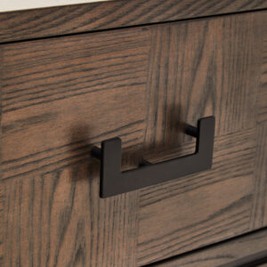 Dimaro Antique Grey One Drawer Side Table