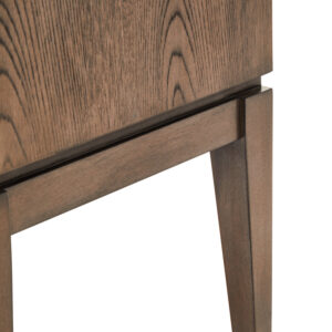Dimaro Antique Grey One Drawer Side Table