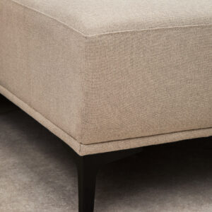 Toulon 3 Seat Natural Fabric Right Chaise Sofa