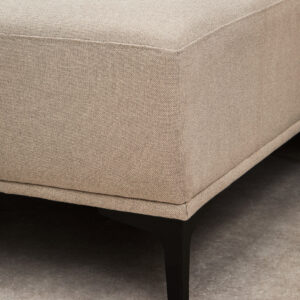 Toulon 3 Seat Natural Fabric Left Chaise Sofa