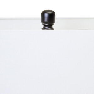 Elana Clear Glass Table Lamp With Matte Black Base