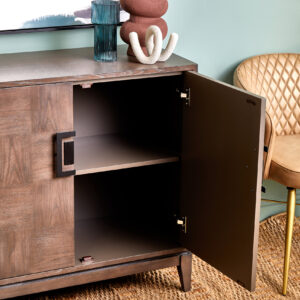 Dimaro Antique Grey Two Door Sideboard