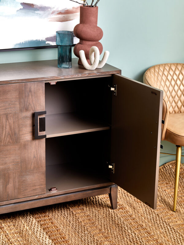 Dimaro Antique Grey Two Door Sideboard