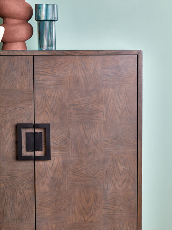 Dimaro Antique Grey Cabinet