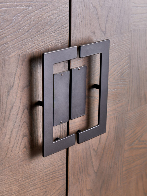 Dimaro Antique Grey Cabinet