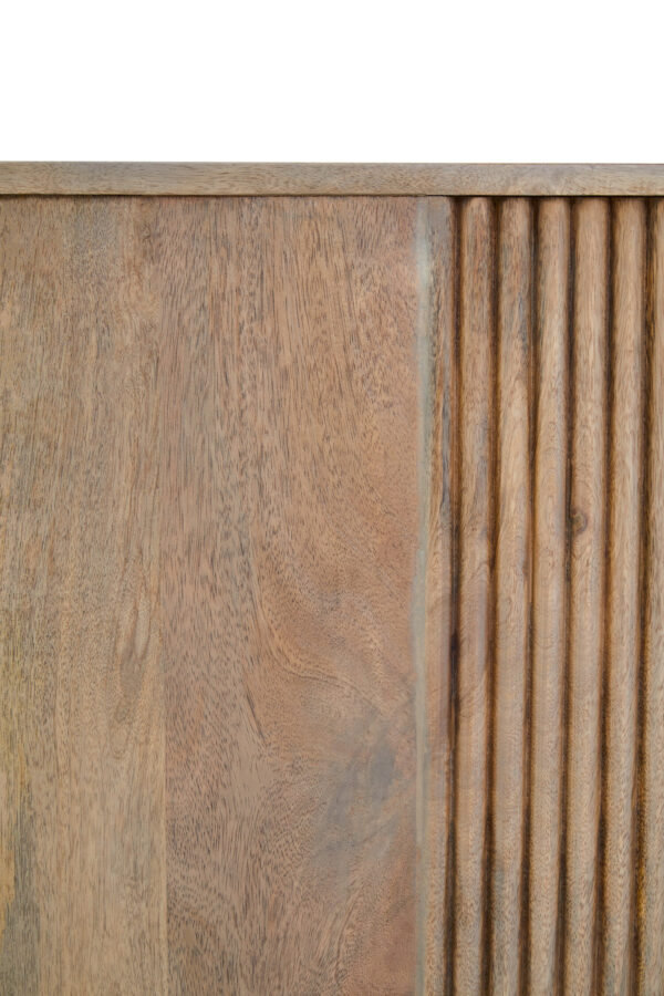 Torello Two Door Three Drawer Grey Mango Wood Sideboard