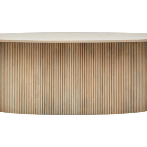Torello Grey Mango Wood Oval Dining Table