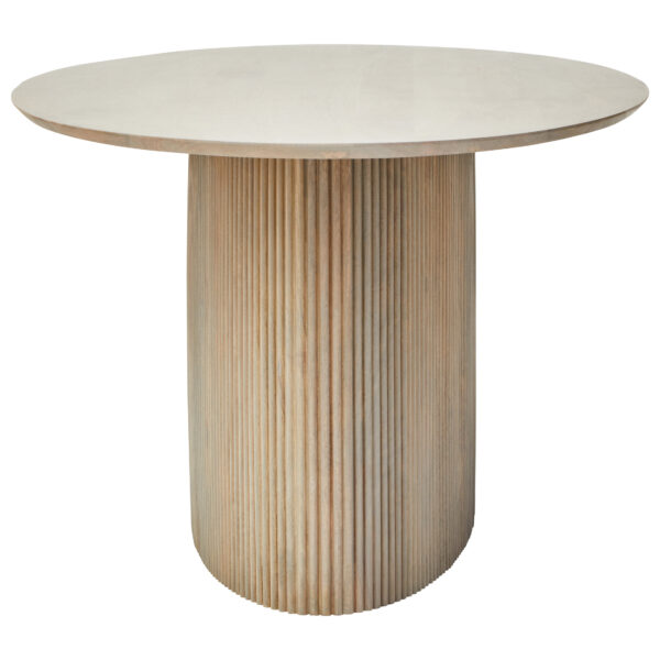 Torello Grey Mango Wood Oval Dining Table