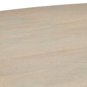 Torello Grey Mango Wood Oval Dining Table