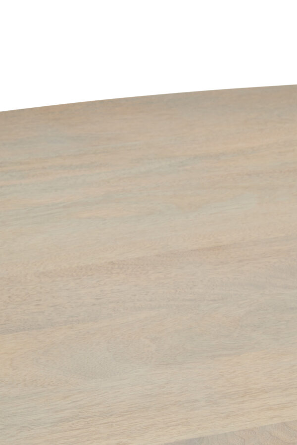 Torello Grey Mango Wood Oval Dining Table