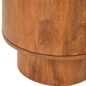 Torcino Two Door Brown Mango Wood Cabinet