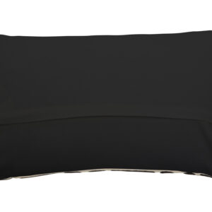 Bosie Ozella Natural And Black Rectangular Cushion