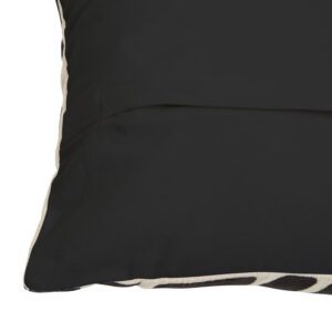Bosie Ozella Natural And Black Rectangular Cushion