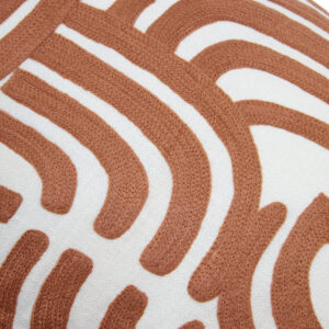 Bosie Ozella Natural and Terracotta Cushion