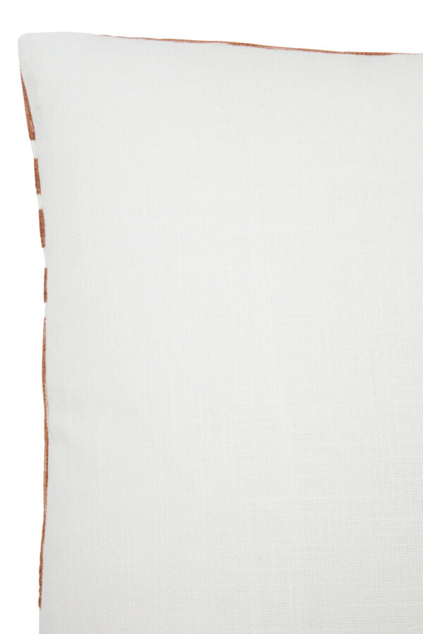 Bosie Ozella Natural and Terracotta Square Cushion