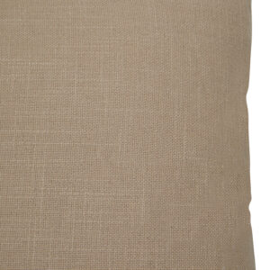 Bosie Ozella Black and Natural Square Cushion