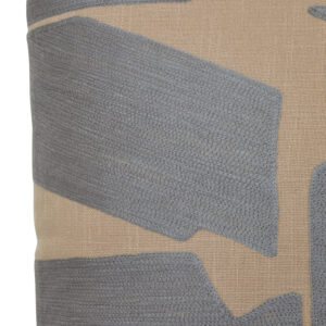 Bosie Ozella Natural And Grey Square Cushion