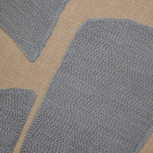 Bosie Ozella Natural And Grey Square Cushion
