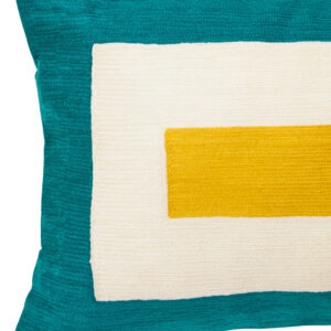 Bosie Ozella Multi Coloured Rectangular Cushion