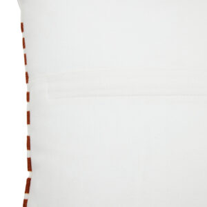Bosie Ozella Rust and White Cushion