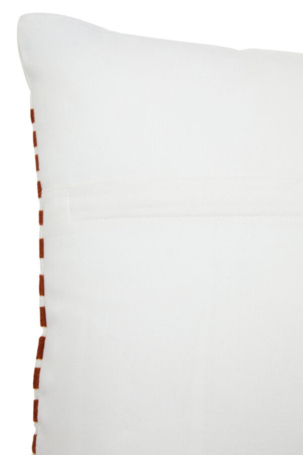 Bosie Ozella Rust and White Cushion