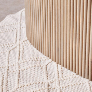 Bosie Jango Small Geometric Iovry Rug