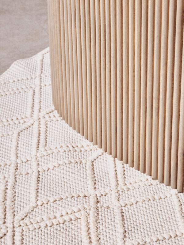 Bosie Jango Small Geometric Iovry Rug