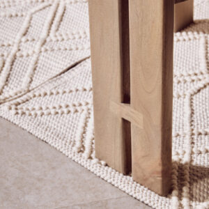 Bosie Jango Small Geometric Iovry Rug