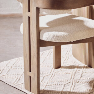 Bosie Jango Small Geometric Iovry Rug