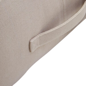 Bosie Ozella Natural And Black Square Floor Cushion
